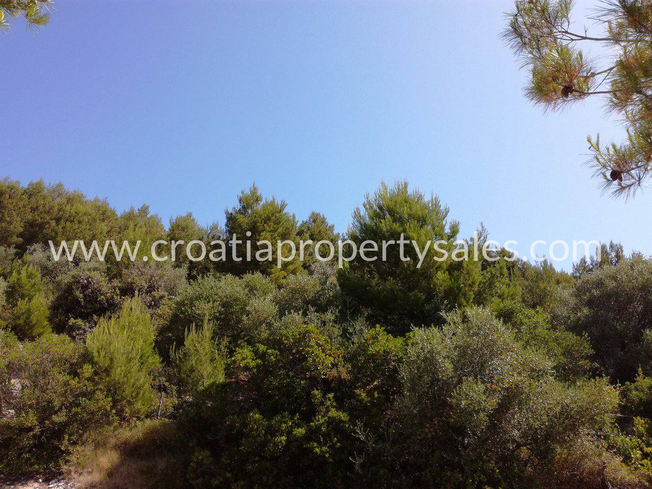 Brac building land for sale 4154 Croatia Property Sales