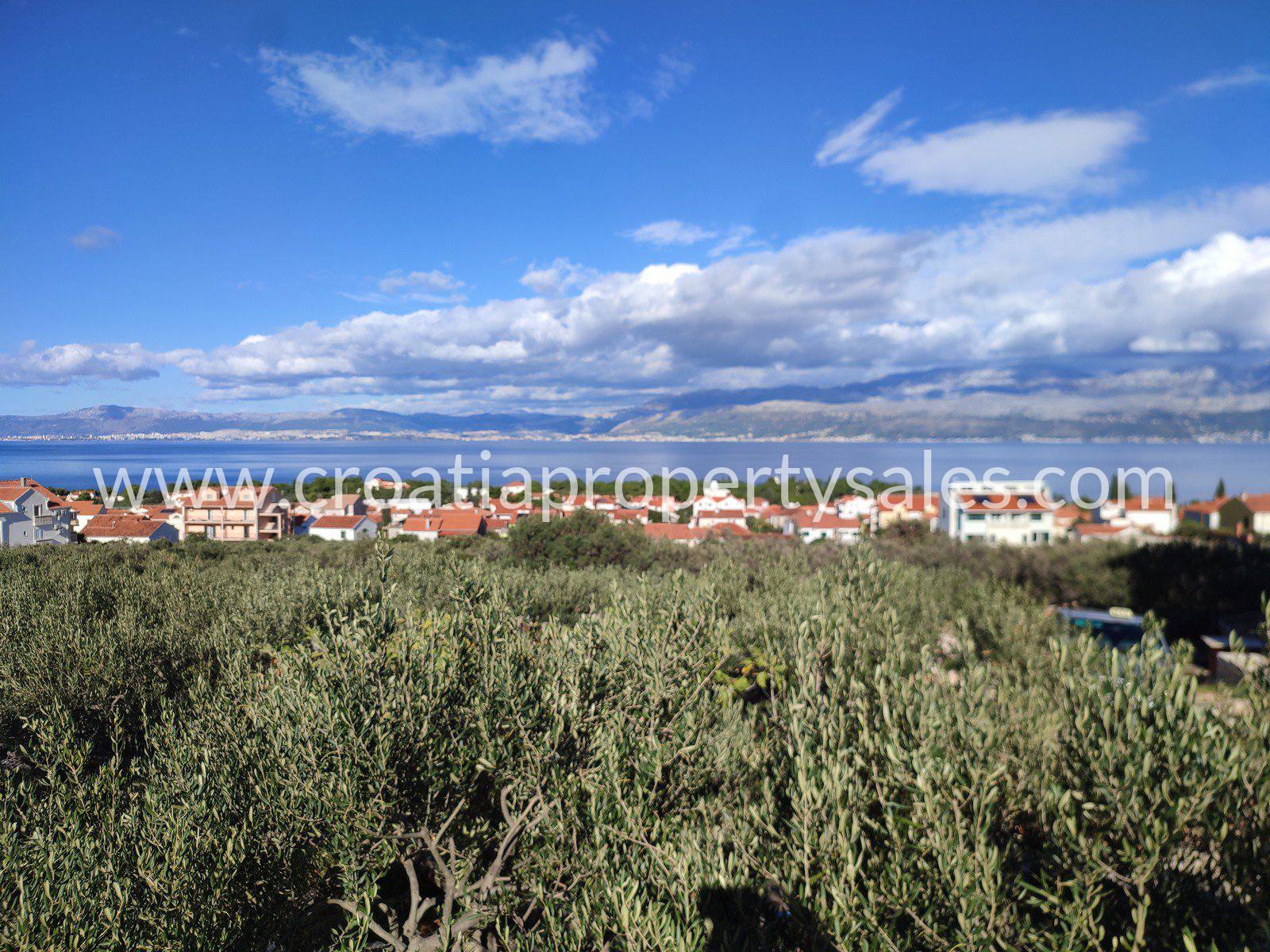 Brac building land for sale 4231 Croatia Property Sales