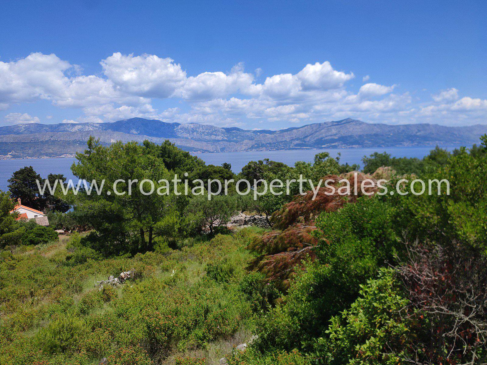 Brac building land for sale 4460 Croatia Property Sales