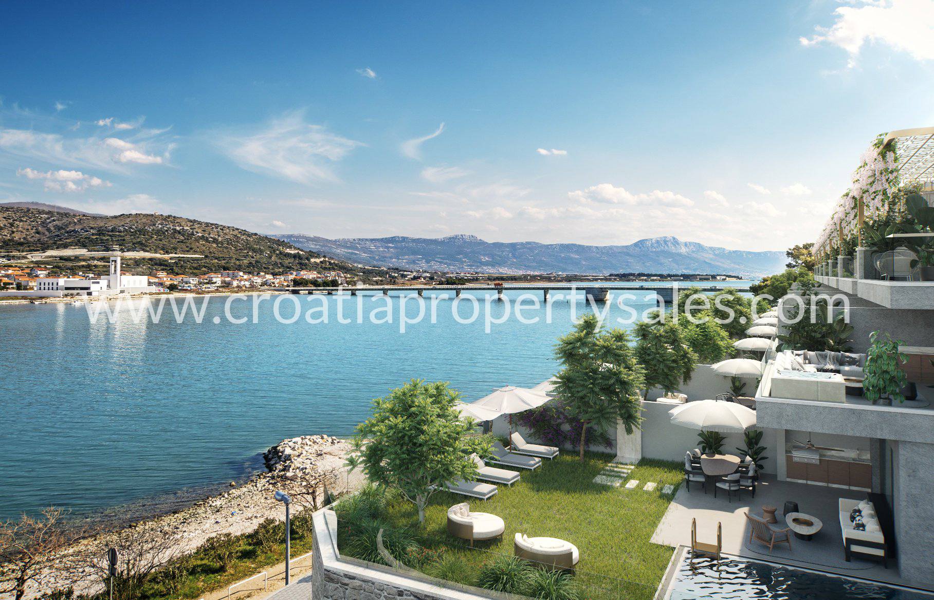 Trogir Ciovo Villa For Sale 4532 Croatia Property Sales